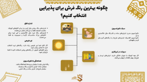 بهترین رنگ فرش پذیرایی